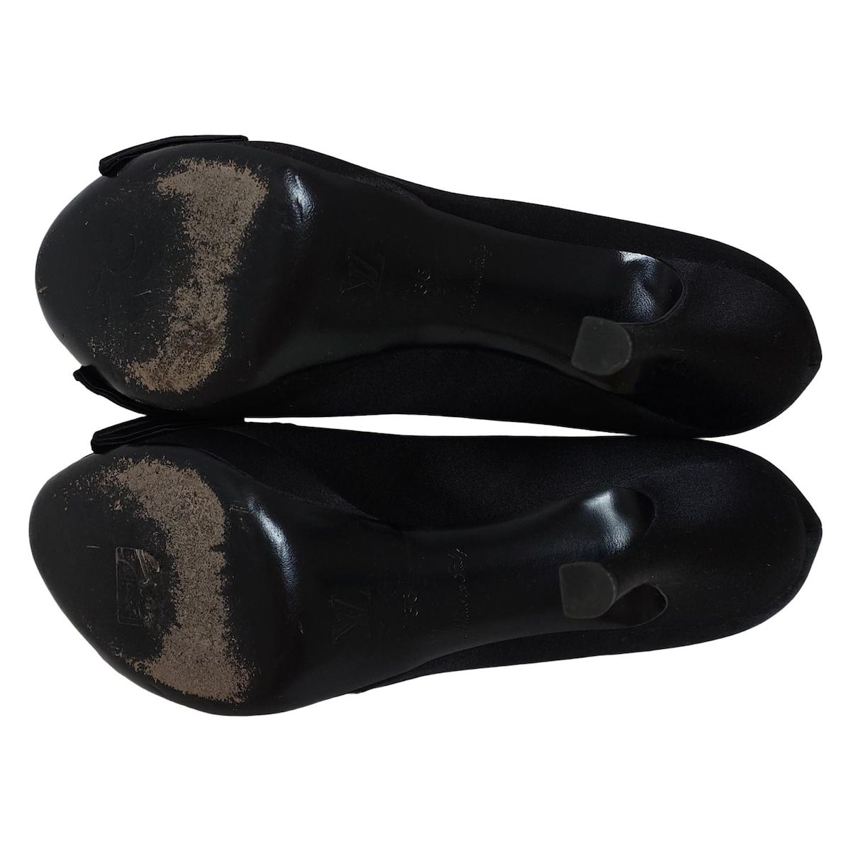 LOUIS VUITTON(ルイヴィトン) パンプス 36 レディース - 黒