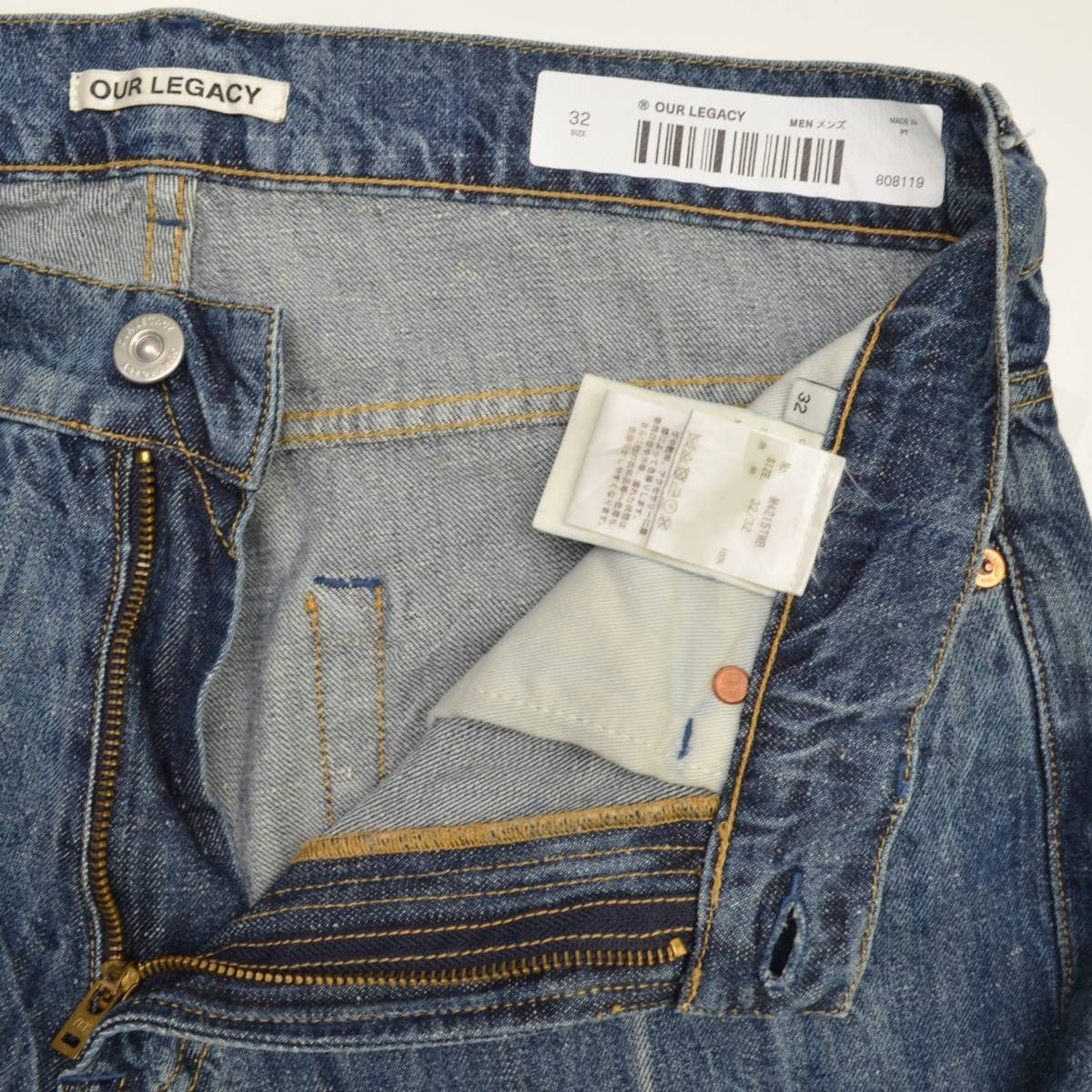 OUR LEGACY / アワーレガシー】M4215TWB THIRD CUT - WORN BLUE NEP