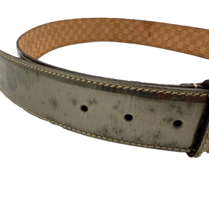 【レア商品】 GUCCI ゴールドバンブー ベルト レア商品】 GUCCI ゴールドバンブー ベルト