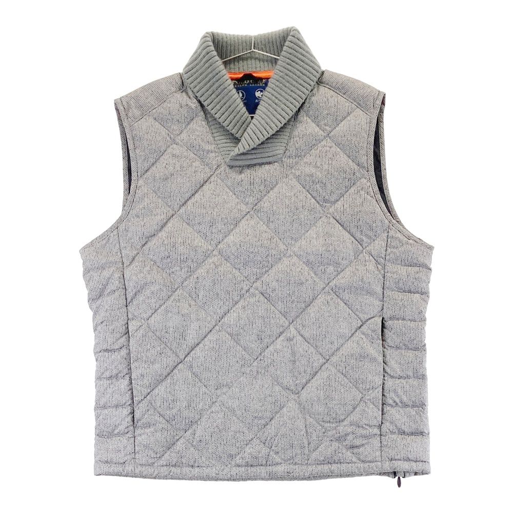 サイズ L POLOGOLF ラルフローレン ポロゴルフ ショール ダウンベスト ニット柄 グレー系 240101438470 ゴルフウェア メンズ ストスト