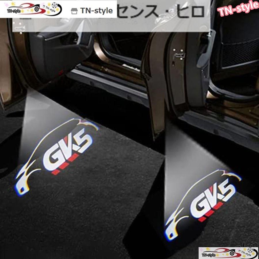 高品質 GK5ロゴ投影ライト ウェルカムライト 2個セット カーテシライト 電池式 自動車 ライト バルブ LED パーツ ホンダ 取付簡単 自動点灯