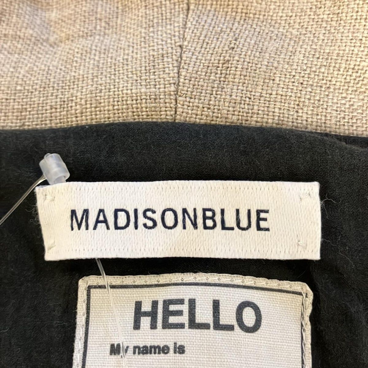 MADISON BLUE マディソンブルー コート サイズXS レディース - ベージュ 長袖 麻 ロング丈 春 秋 SIROKUMA-CORPORATION_COM