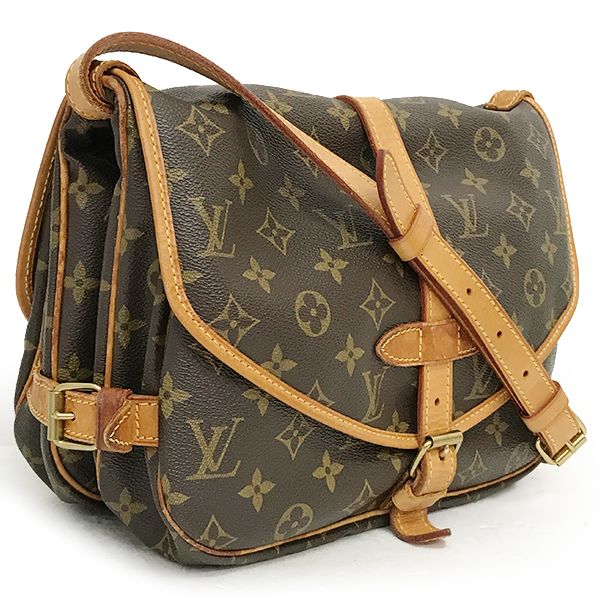 ルイ・ヴィトン M40710/ソミュールMM ショルダーバッグ モノグラム