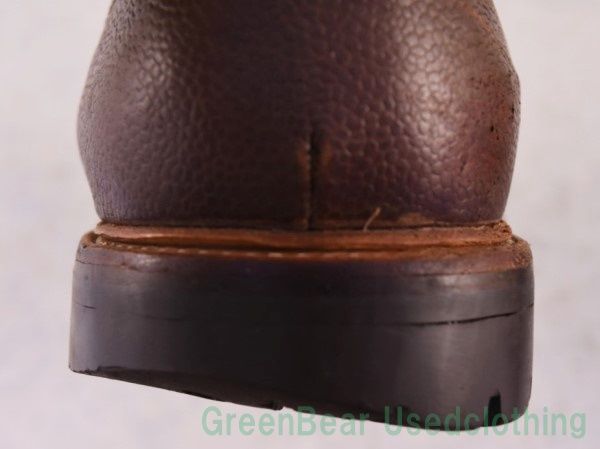 P673 イギリス製 Christopher Raeburn メンズブーツ キャンバス生地 茶×カーキ 28cmくらい P673 イギリス製 Christopher Raeburn メンズブーツ キャンバス生地 茶