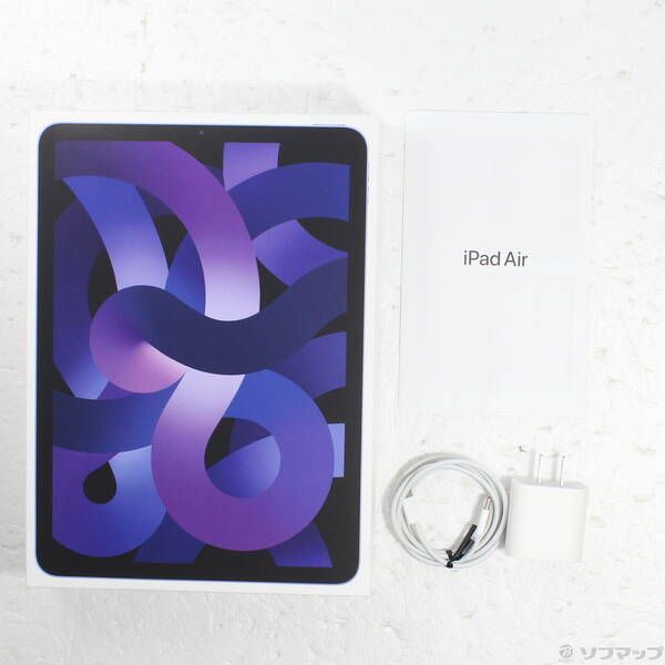 〔 品〕 iPad Air 第5世代 64GB パープル MME23J A Wi-Fi 377 VETTDRUCK_DE