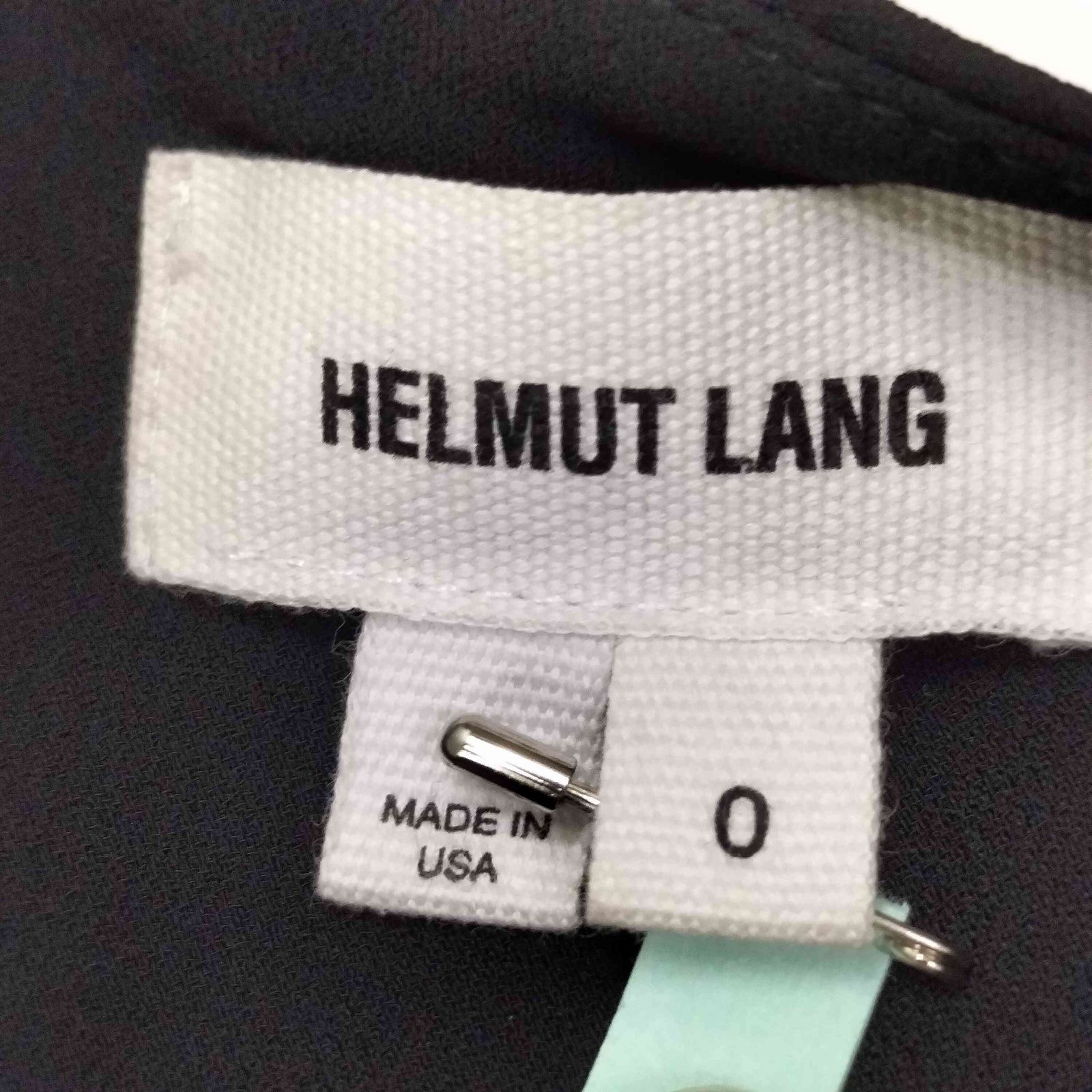ヘルムートラング HELMUT LANG USA製 シルク デザイン スリット