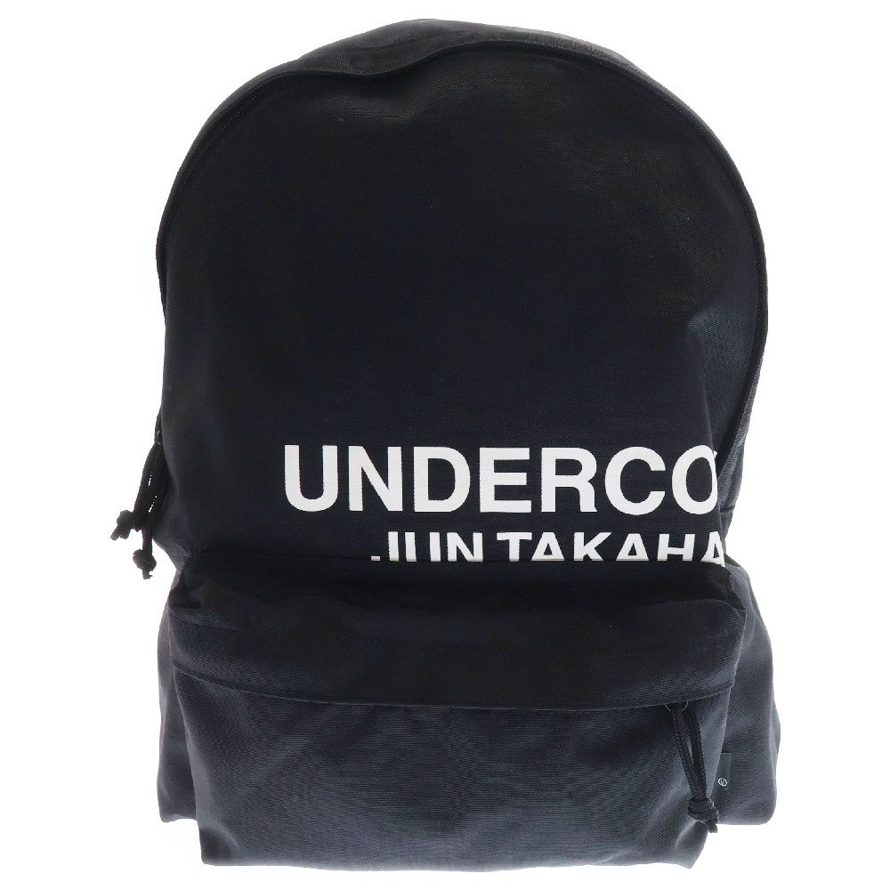 UNDERCOVER (アンダーカバー) 24SS ロゴプリントバックパック ブラック 