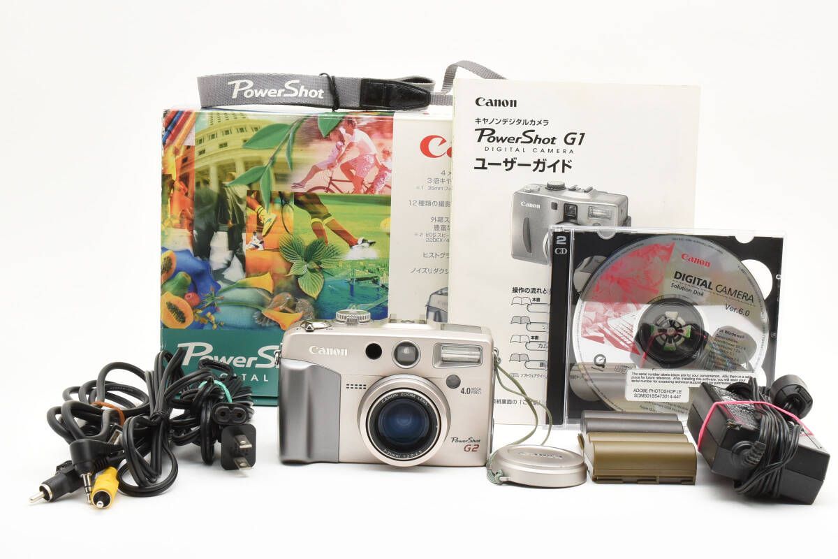 キヤノン Canon PowerShot G2 元 属 コンパクトデジタルカメラ 1234A30