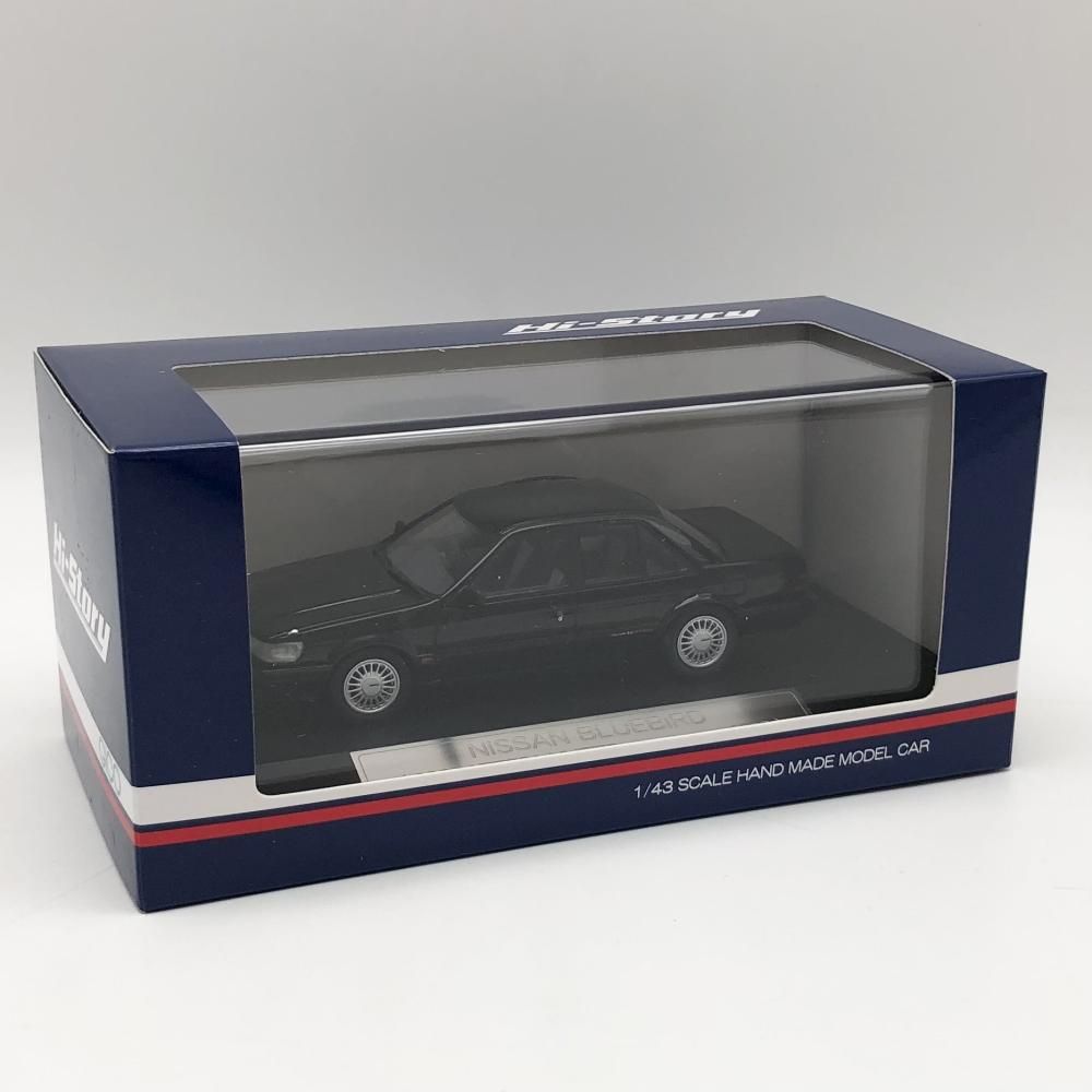 【中古】訳有 インターアライド Hi-Story 1/43 NISSAN BLUEBIRD 日産 ブルーバード SSS-ATTESA LIMITED (1987) ブラックパールM[17][240017708998] 中古】訳有 インターアライド Hi-Story 1/43 NISSAN BLUEBIRD 日産