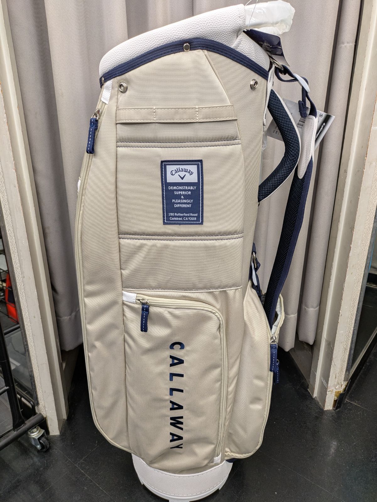 新品未使用品】キャロウェイ キャディバッグ ベージュ Advance 25 JM