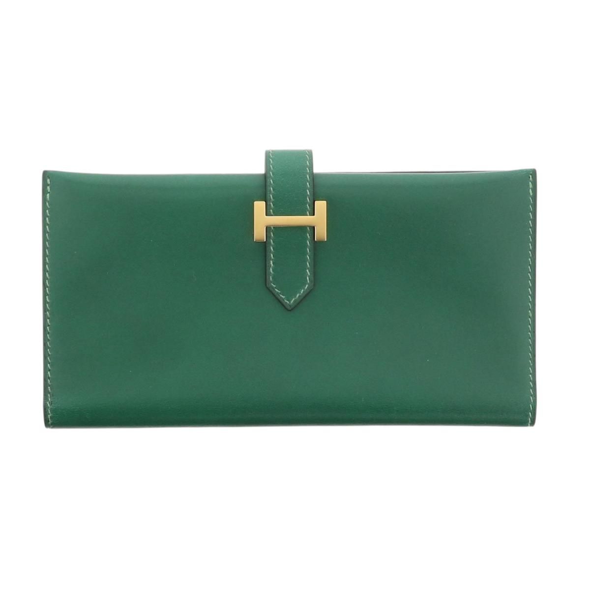HERMES （エルメス） ベアン クラシック 財布 長財布(小銭入有
