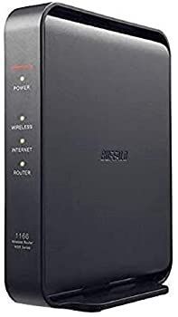 (未使用･未開封品)バッファロー WiFi 無線LAN ルーター WSR-1166DHPL2/N 11ac ac1200 866+300Mbps IPv6対応 デュアルバンド 3LDK 2階建向け 簡易パッケージ テレワ