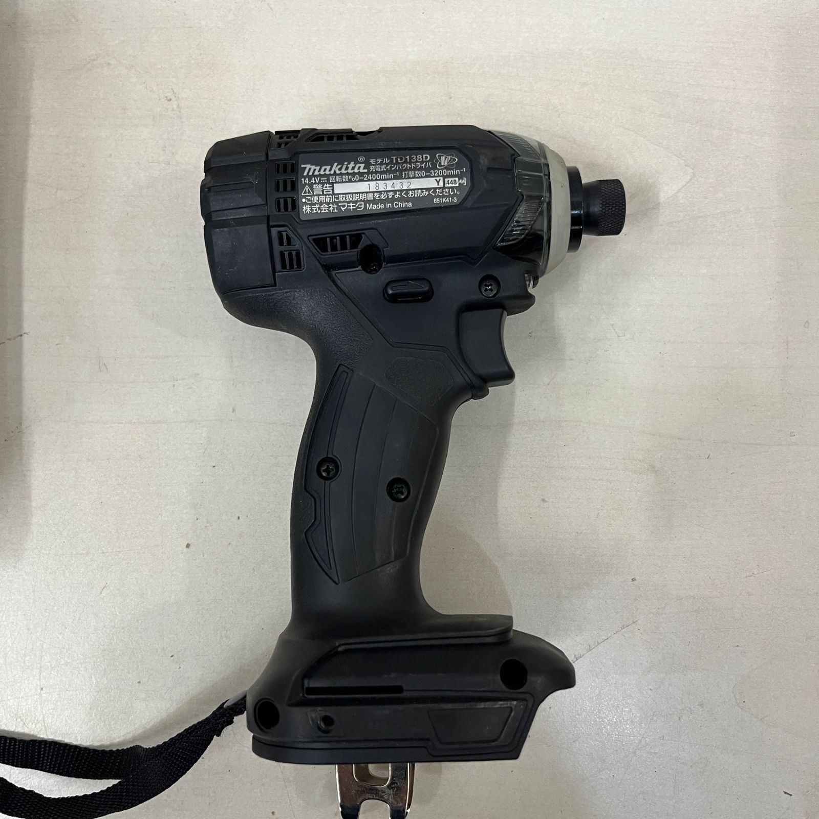 マキタ 14.4V 充電式インパクトドライバ 3.0Ah バッテリ2個・メロディ 