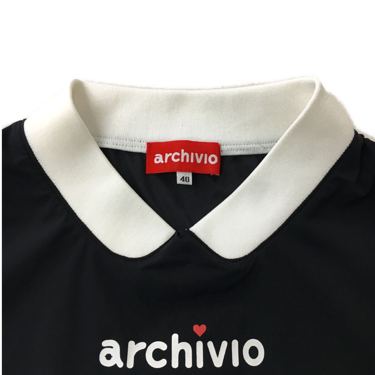 archivio - coco 中古 アルチビオ archivio レディース 半袖シャツ 40(L) 黒 ブラック プルオーバー 薄手 中古 レディース アルチビオ archivio 半袖シャツ 40(L) 黒
