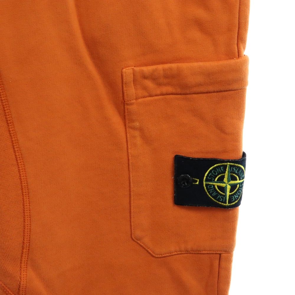 STONE ISLAND (ストーンアイランド) SWEAT CARGO PANT スウェットカーゴパンツ オレンジ