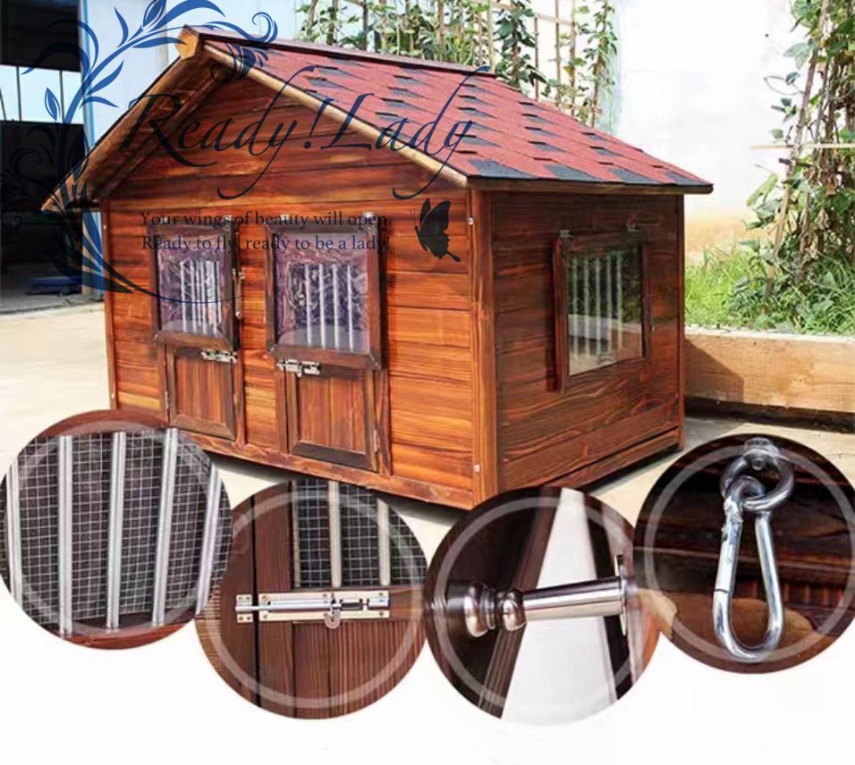 犬小屋製作所K 防音ゲージ 木製 犬猫ゲージ 大型犬防音(キャスターあり