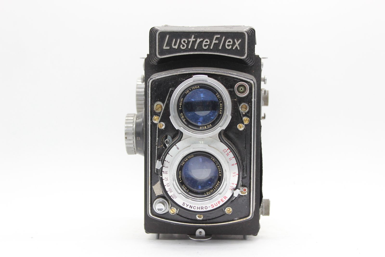 訳あり品】 LustreFlex TRI-LAUSAR ANASTIGMAT 8cm F3.5 二眼カメラ