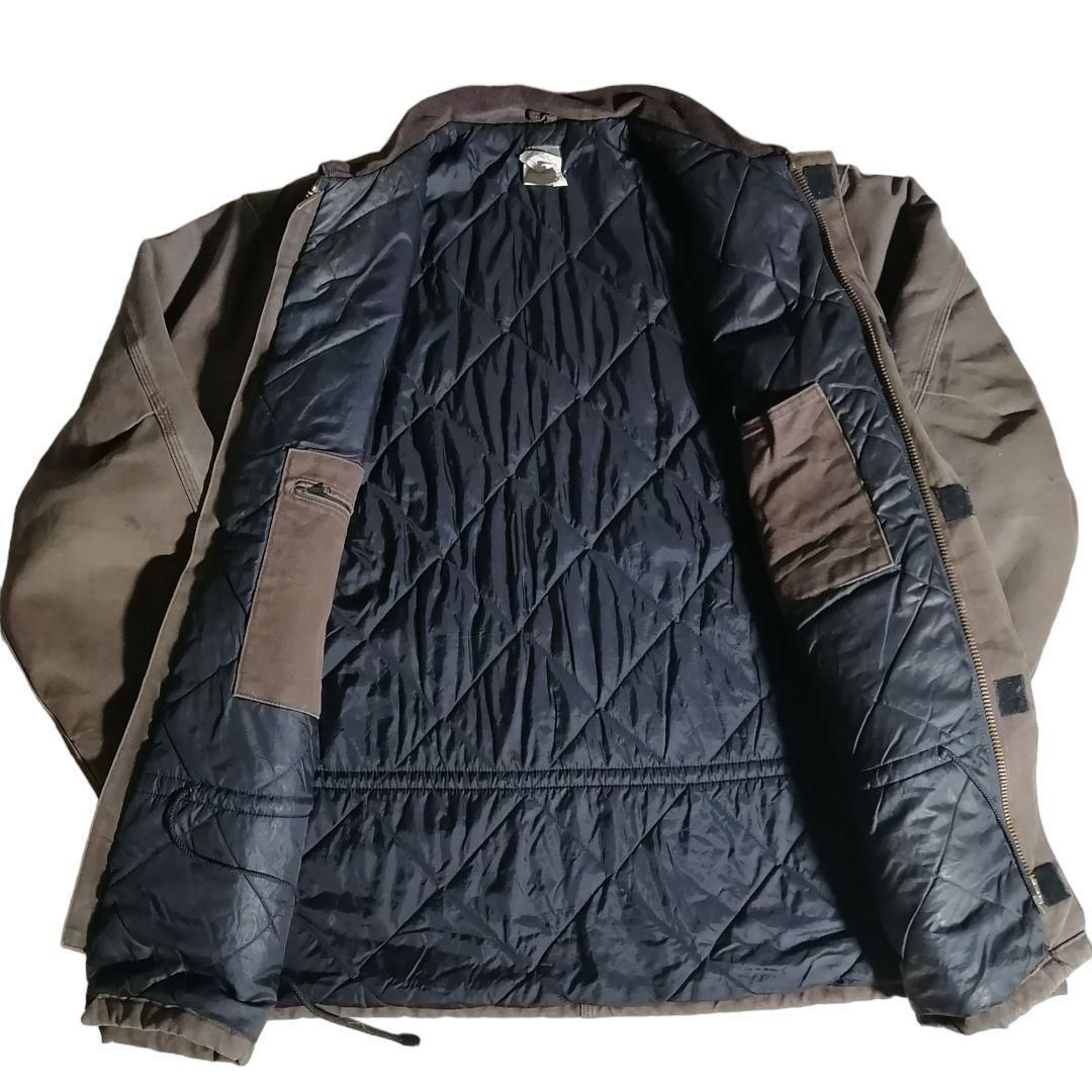 古着 00s USA製 Carhartt カーハート ダックジャケット トラディショナルコート ワークジャケット C26 CHT ブラウン 茶色  メンズ2XL ビッグサイズ /679 - メルカリ