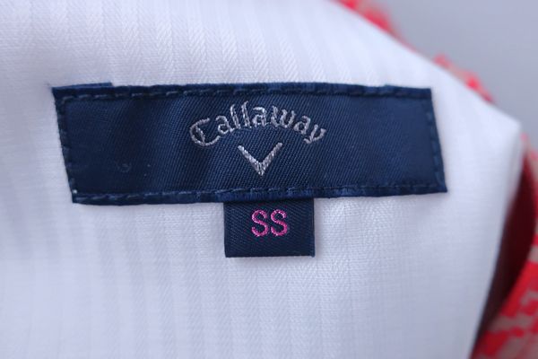 パネライ 希少 未使用品】Callaway(キャロウェイ) スカート SS レディース 赤 スカート
