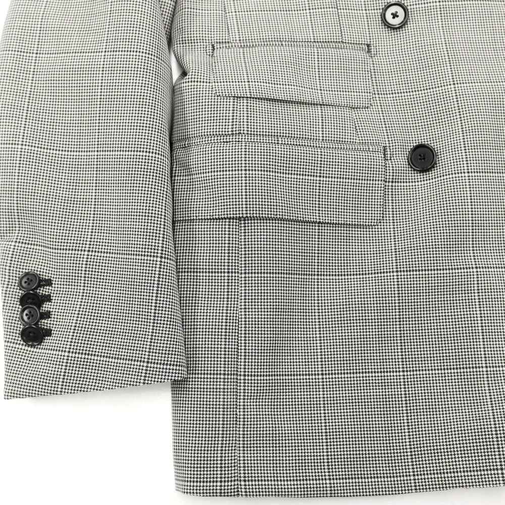 DE PETRILLO ダブルスーツ(ウールモヘヤ)size 48 DE PETRILLO デペトリロ ウール スーツ 本切羽 セットアップ 44 De