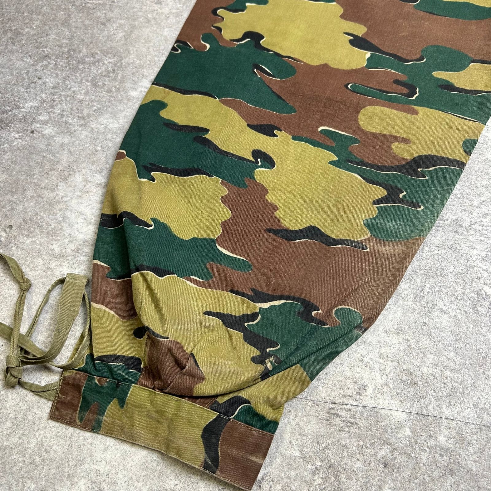 50s ベルギー軍 M-58 ジグソーカモ オーバーパンツ ユーロミリタリー 50's 50s ベルギー軍 M58 ジグソーカモオーバーパンツ ユーロ