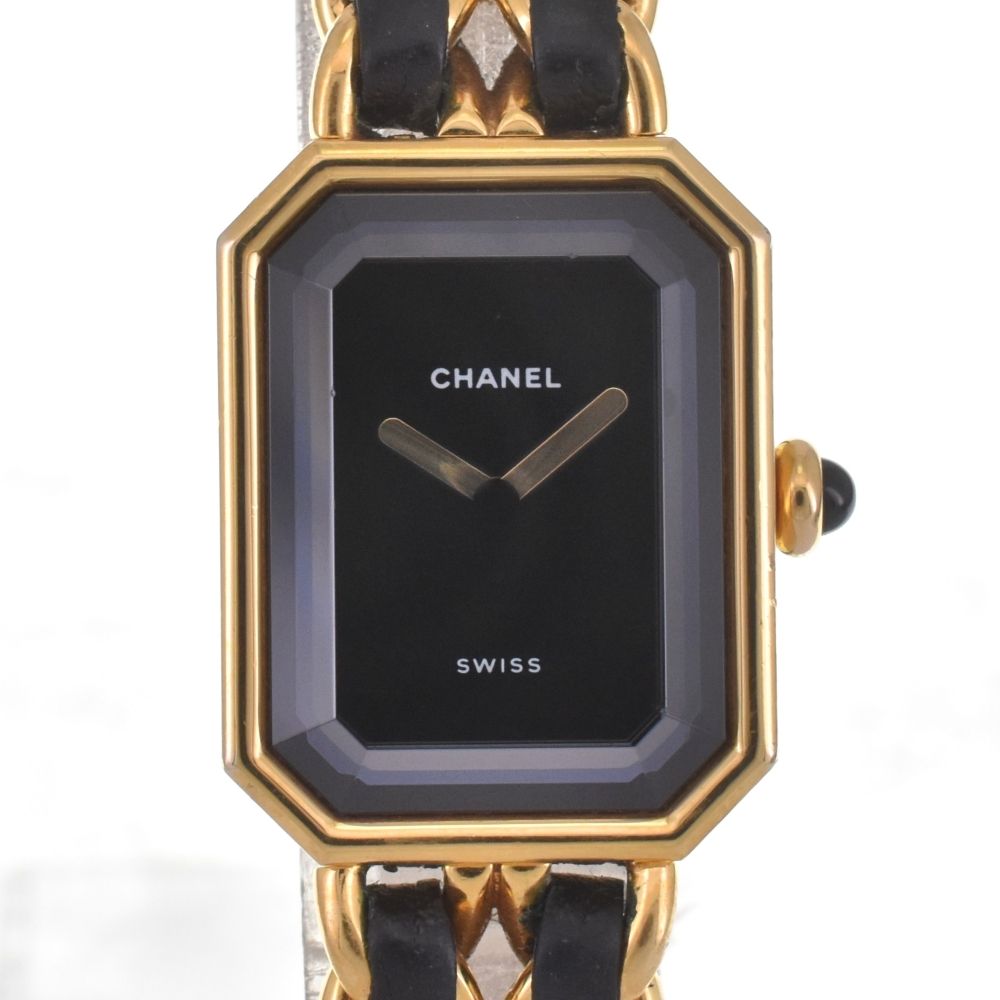 ★美品★【CHANEL】★プルミエールL レザー　クォーツ★バッテリー交換済★ シャネル（CHANEL） プルミエール 電池交換 | 時計修理