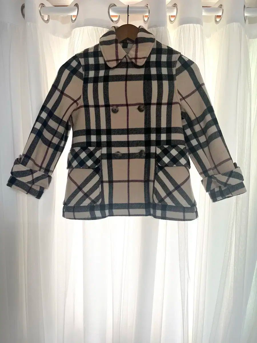 BURBERRY バーバリー キッズ 女児 8y ノヴァチェック コート