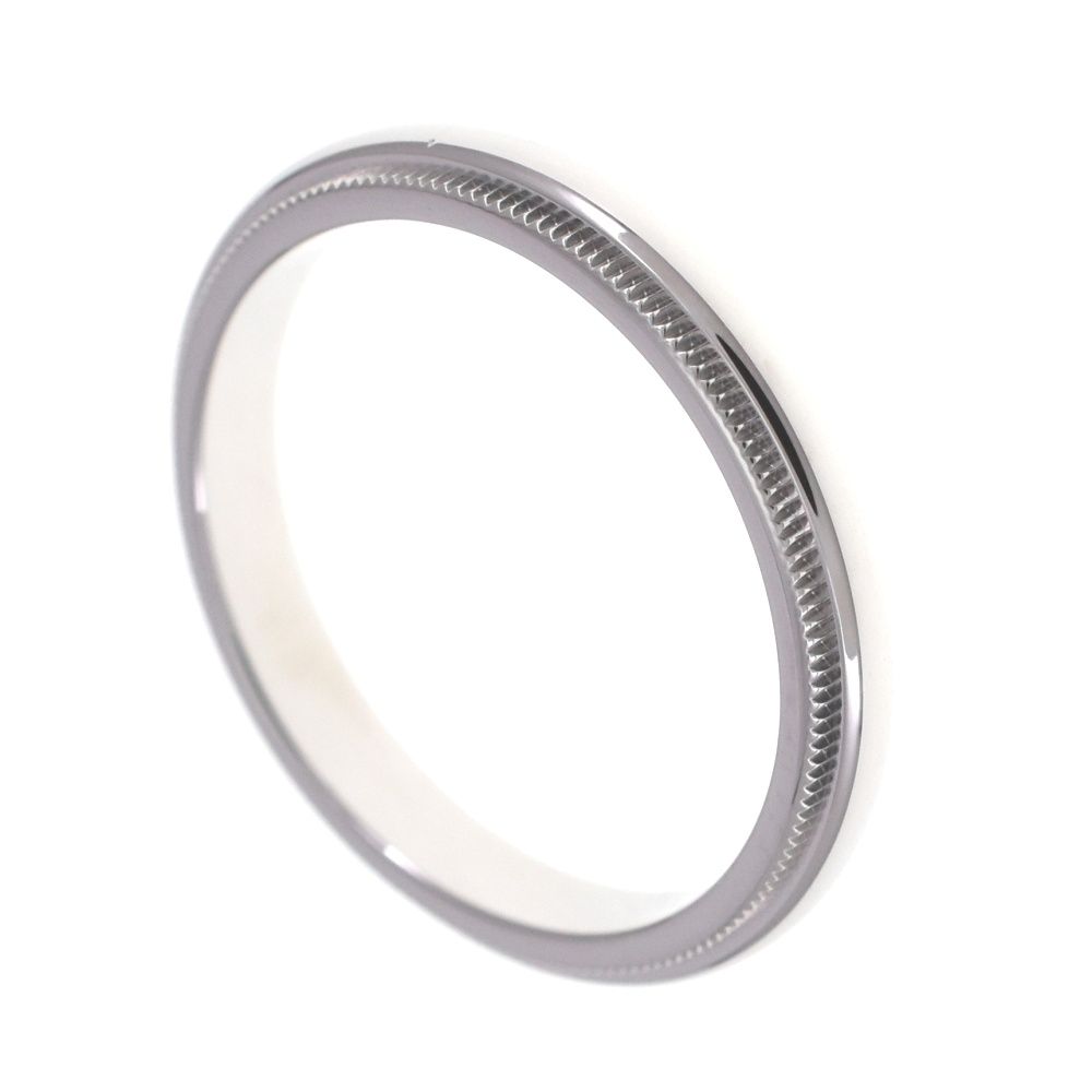 ティファニー TIFFANY-Co. ミルグレイン リング サイズ55 JP15 Pt950 レディース S 139363 WWW_SIROKUMA-CORPORATION_COM