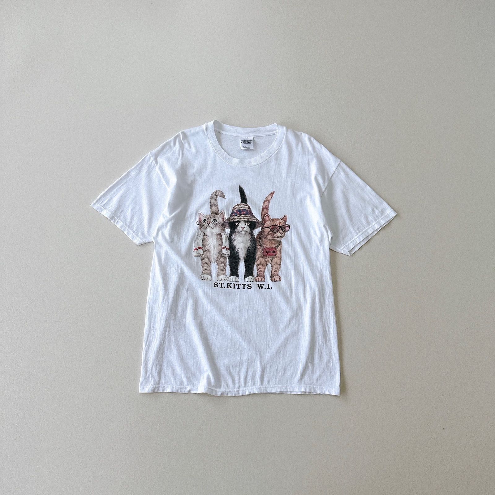 専用　90's Hanes アニマルTシャツ アートt ヴィンテージ 90s Hanes ヘインズ 半袖Tシャツ ヴィンテージ アニマルT L