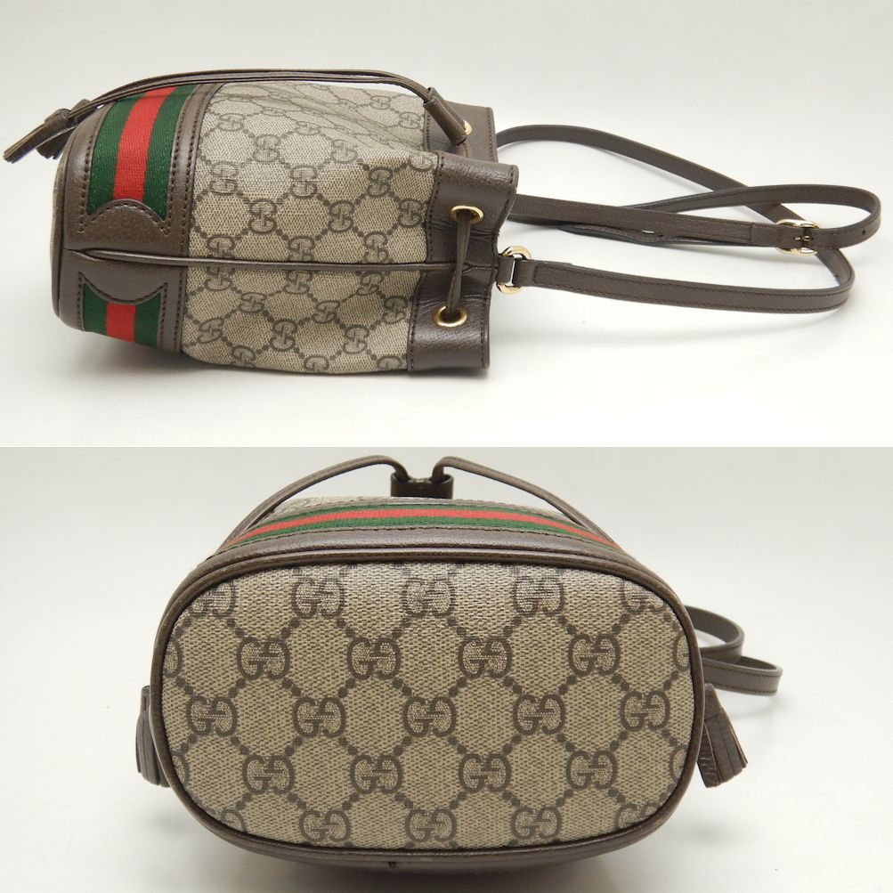グッチ GGスプリーム オフィディア ミニバケットバッグ 550620 楽天市場】Gucci グッチ GGスプリーム GGスプリーム オフィ