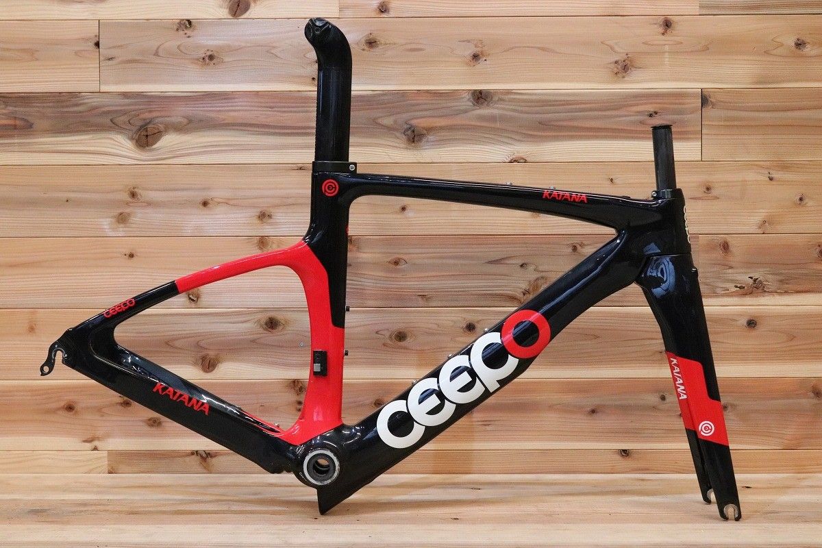 シーポ CEEPO カタナ KATANA 2016モデル Sサイズ カーボン トライアスロン タイムトライアル ロードバイク フレームセット ...