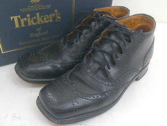 ◎ Trickers スクエアトゥ レースアップ ドレス シューズ 06643
