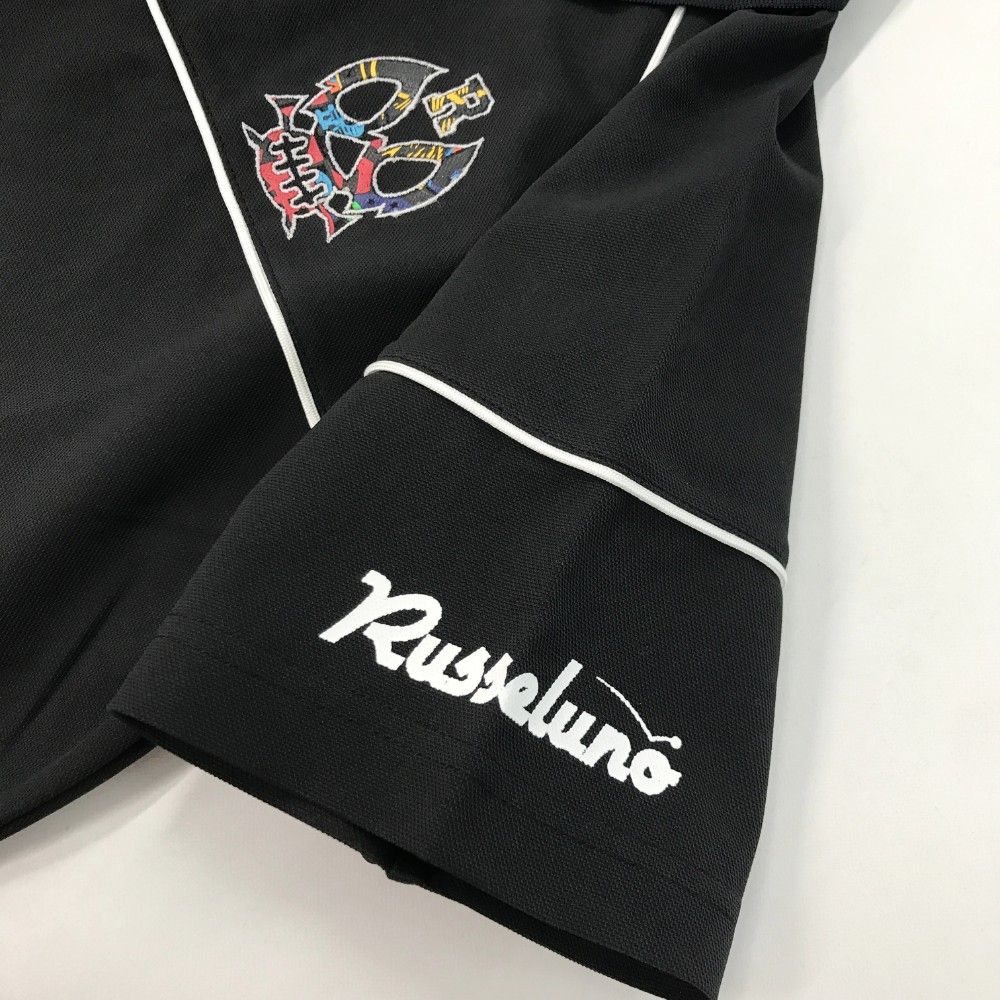 サイズ：4 RUSSELUNO ラッセルノ  半袖ポロシャツ ルチャ  ブラック系 [240101328294]# ゴルフウェア メンズ ストスト