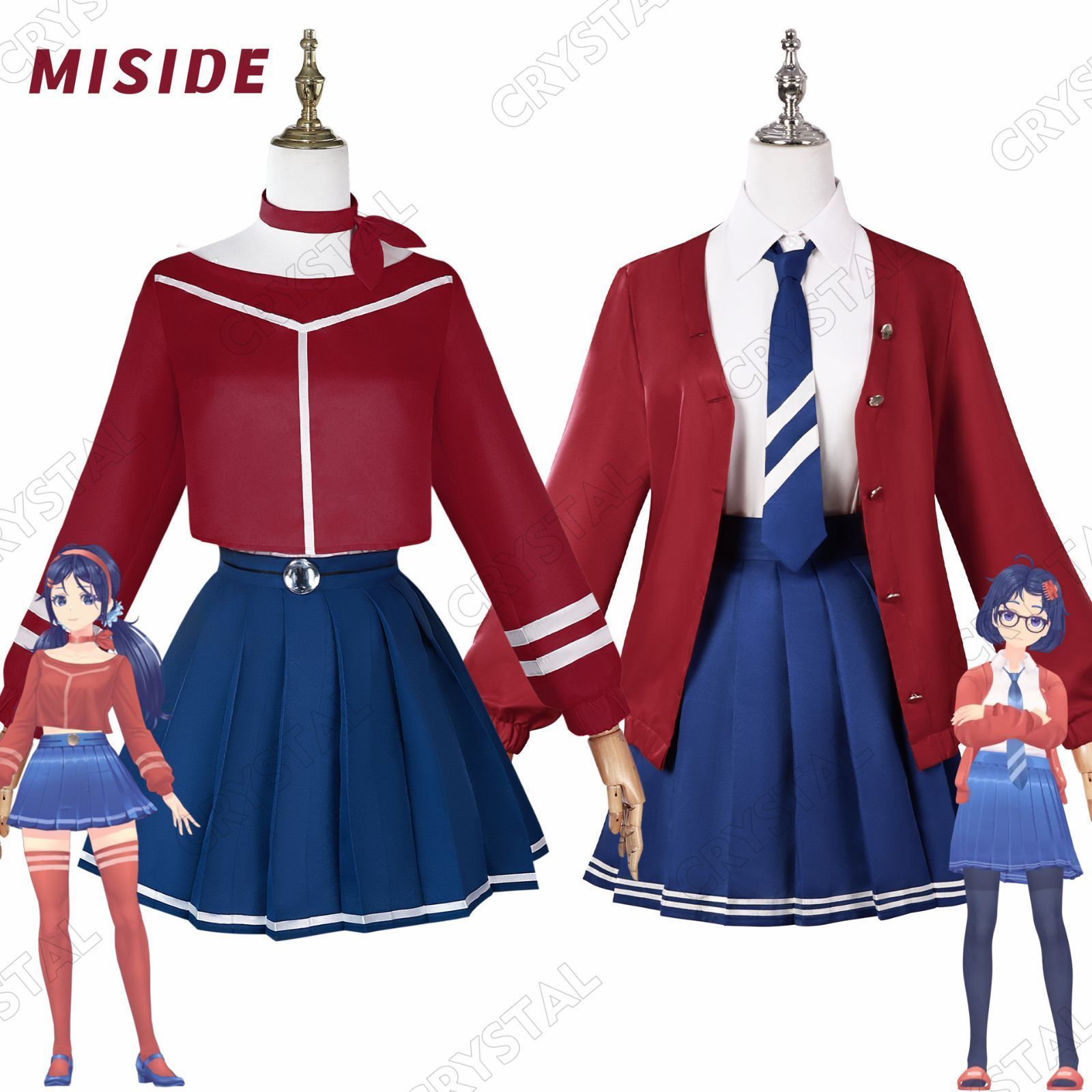 MiSide ミサイド ミタ MiSide コスプレ衣装 コスプレ道具 ステージ服 コスチューム イベント 仮装 学園祭 文化祭 ハロウィン 舞台 演出服 演劇 撮影