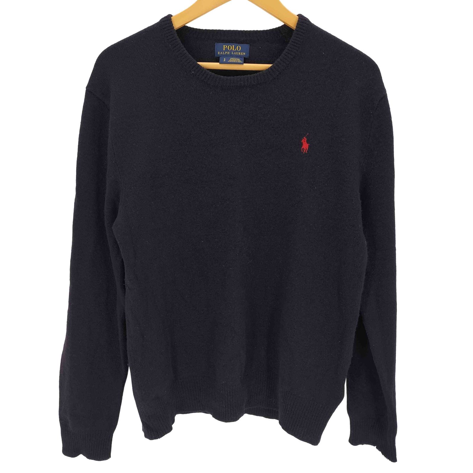 ポロラルフローレン POLO RALPH LAUREN ポニー刺繍 クルーネックニット メンズ JPN：S 