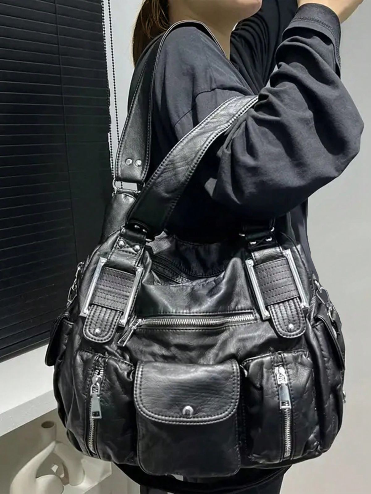 y2k vintage風　トートバッグ FREE STYLISTS ハンドバッグ Y2K ヴィンテージ トートバッグ