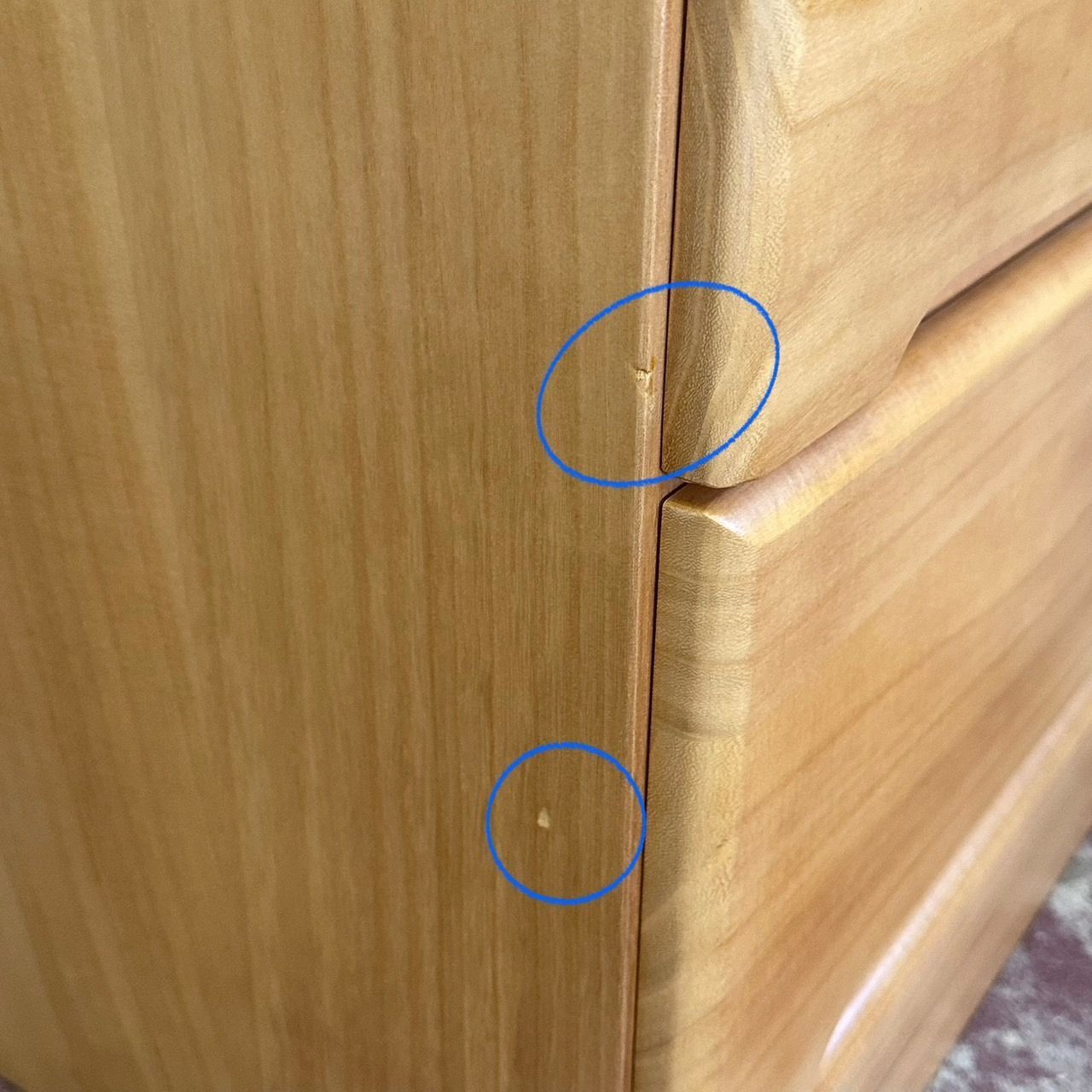 トレンド品から定番まで。 送料無料 E 訳あり 仏壇チェスト 4段5杯 上部 レール小物置き タンス 箪笥 理想的