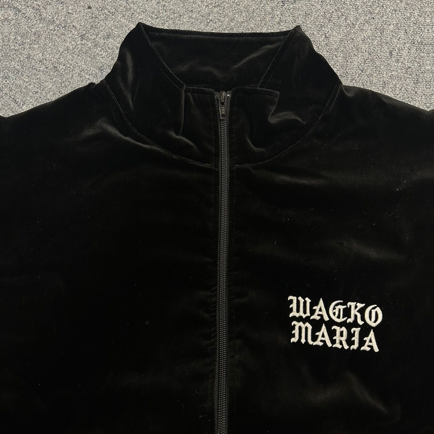 参考上代42900円 WACKO MARIA 24AW VELVET TRACK JACKET 参考上代42900円 WACKO MARIA 24AW VELVET TRACK JACKET