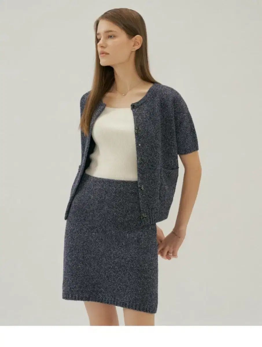 SIE シエ SIE ミックス ブークレ セットアップ 22SS バイオレット