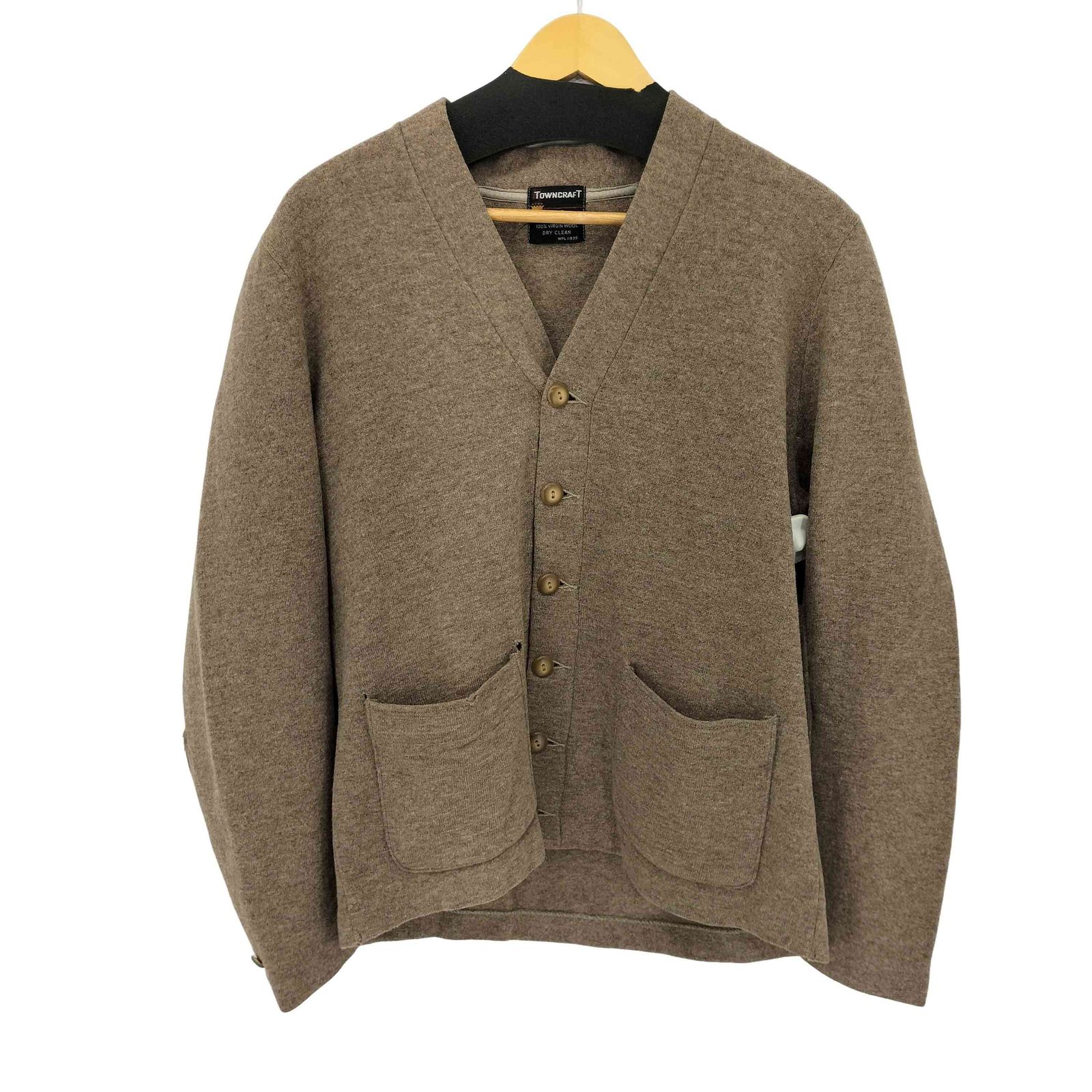 60s towncraft カーディガン　タウンクラフト　船タグ　ヴィンテージ 1960\u0027s \"Towncraft\" Mohair Cardigan ⁄ 60年代 \"タウンクラフト