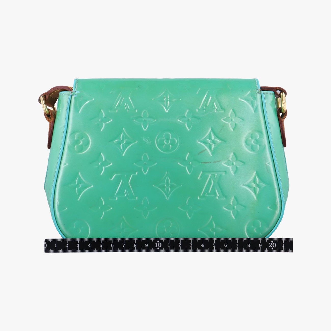 ルイヴィトンLouis VuittonベルフラワーPMブルーラゴンヴェルニM91730FL0152