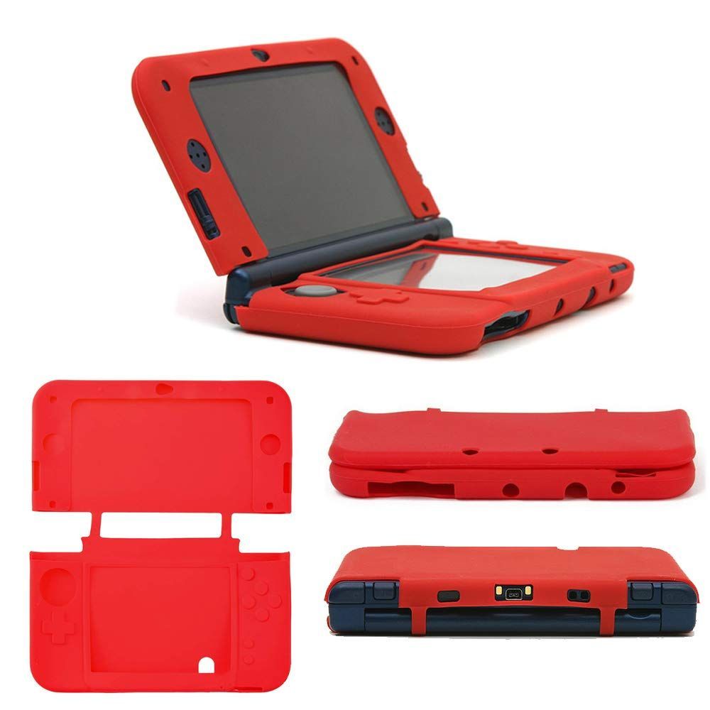 人気商品】Newニンテンドー3DS LL対応 シリコン保護カバー 任天堂 衝撃