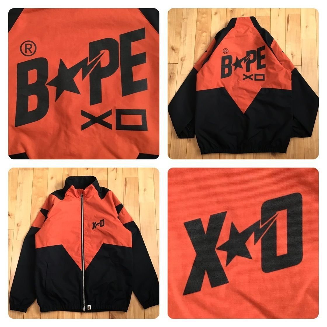 XO × BAPE STA Track Jacket Mサイズ a bathing ape star The Weeknd エイプ ベイプ アベイシングエイプ トラック ジャケット