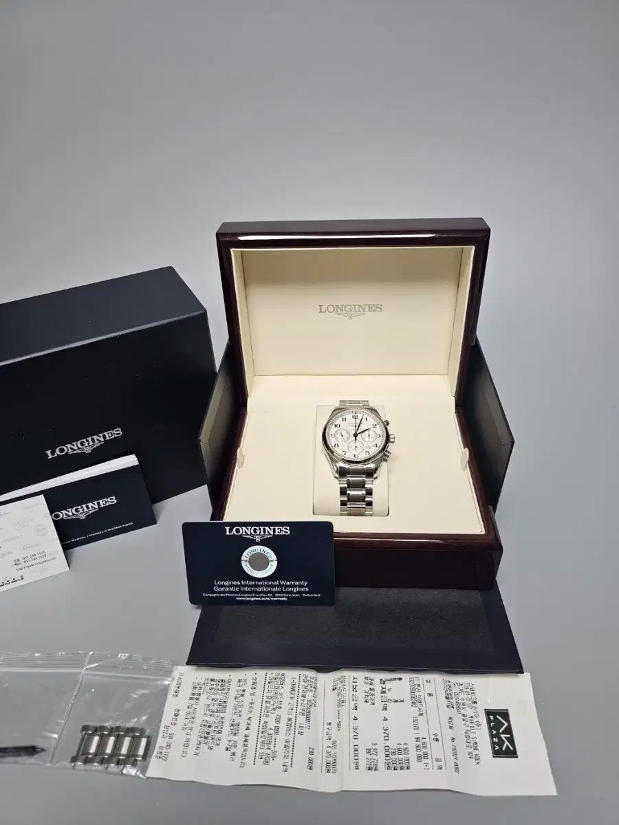 LONGINES ロンジン マスター コレクション 三 カウンタ クロノグラフ 時計