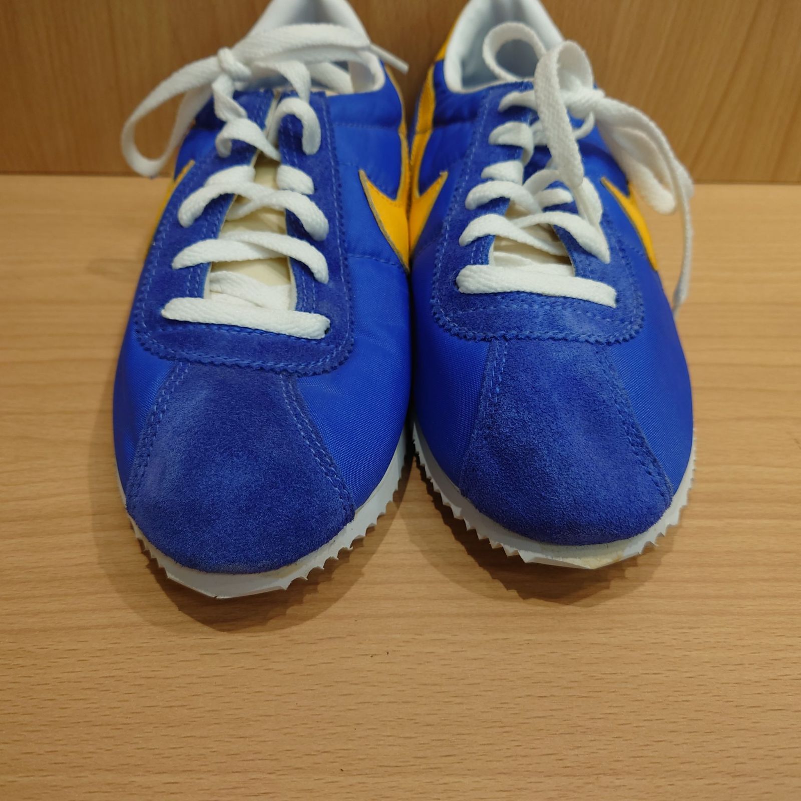 NIKE Cortez UCLA コルテッツ ブルー×イエロー 24cm - メルカリ