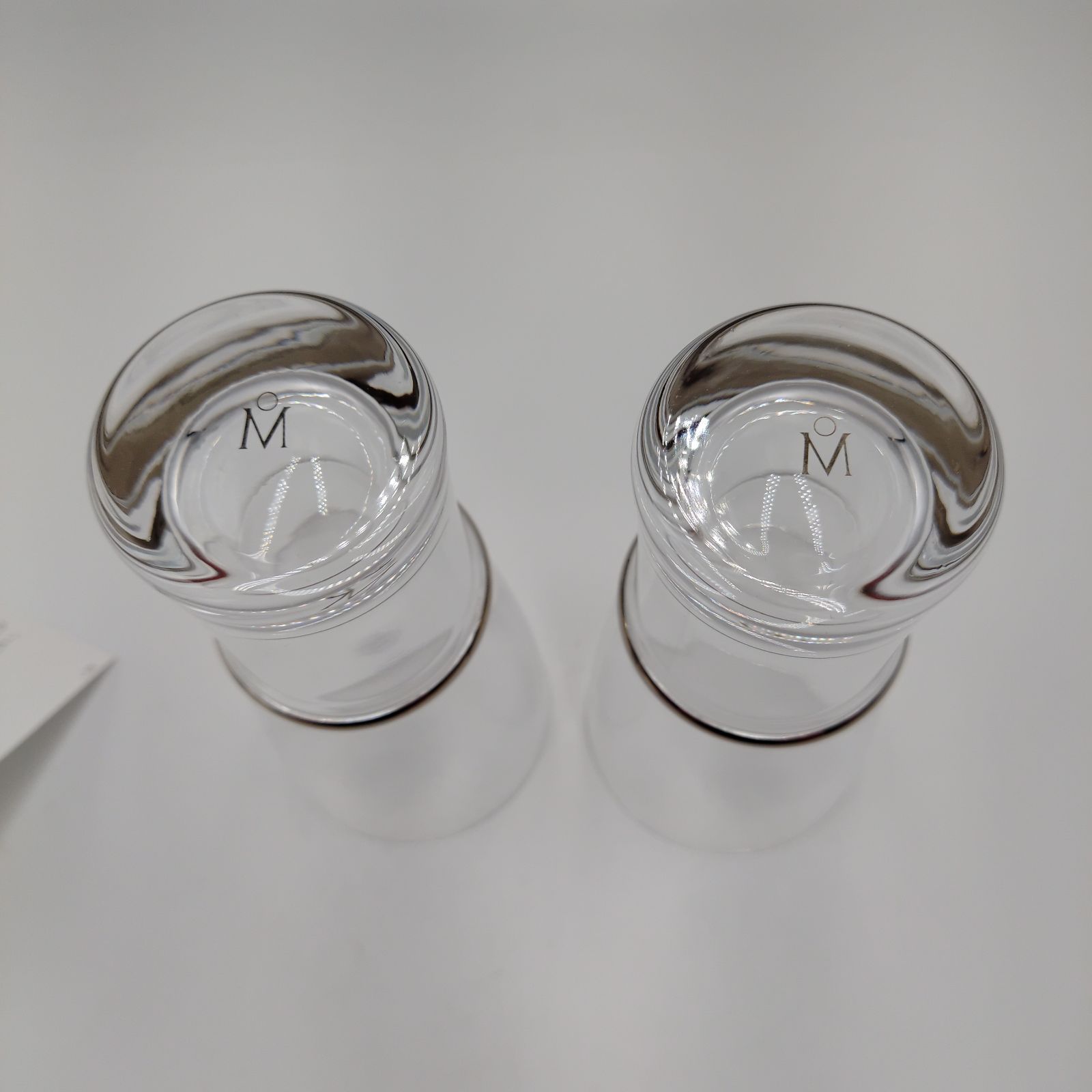 ［新品未使用］ＭＩＫＩＭＯＴＯ　ペアグラス　マドラー【パール付き】 MIKIMOTO】ミキモト グラス&真珠付きマドラー 2客セット