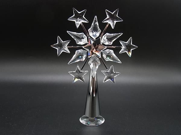 □極美品□ SWAROVSKI スワロフスキー 632784 ツリートッパー クロム