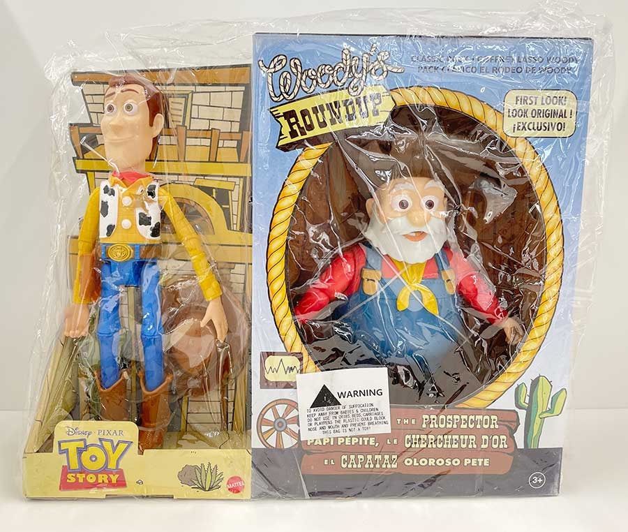 再入荷 トイストーリー マテル ウッディ＆プロスペクター