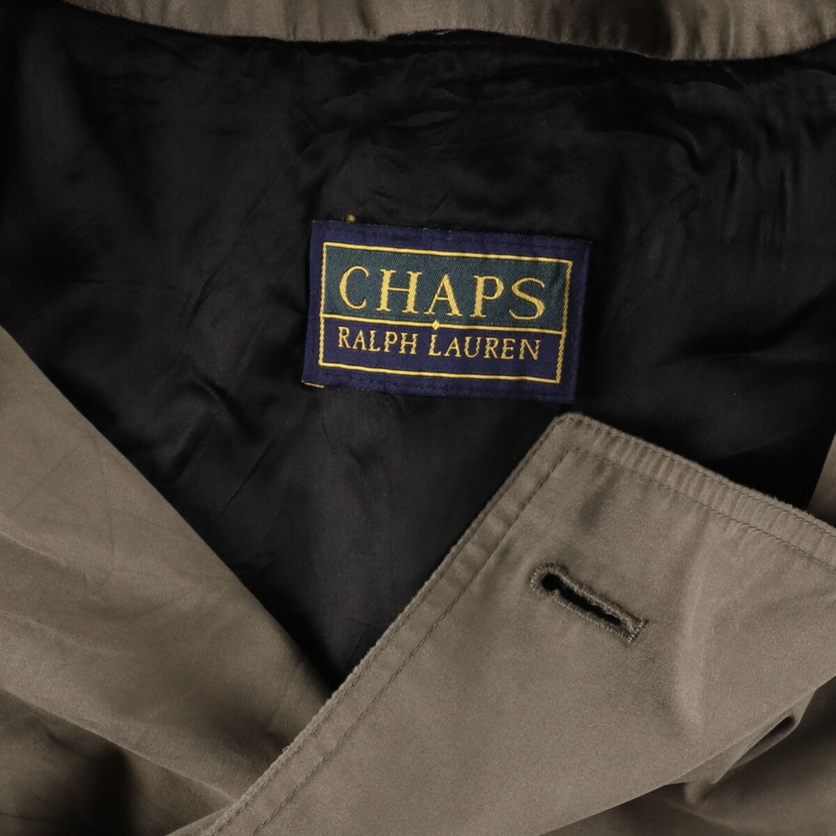 古着 ラルフローレン Ralph Lauren CHAPS チャップス トレンチコート