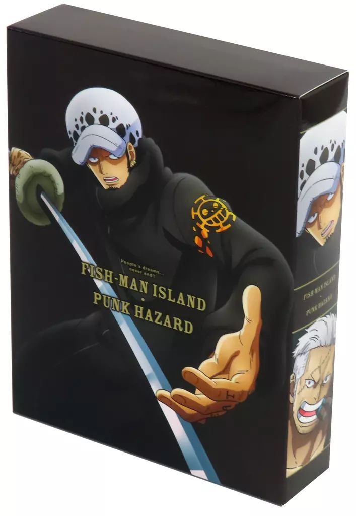 雑貨 トラファルガー ロー＆スモーカー 2巻収納3方背BOX Blu-ray ONE PIECE Eternal Log PUNKHAZARD FISH-MAN ISLAND|PUNK HAZARD連動